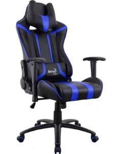 Кресло компьютерное игровое AC120 AIR BB черно синее с перфорацией 4713105968323 Aerocool