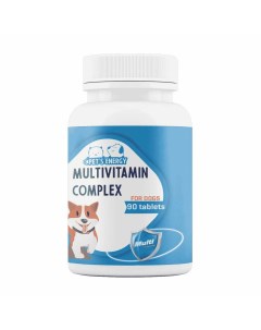 Витамины для собак Мультивитаминный комплекс 90таб Pets energy