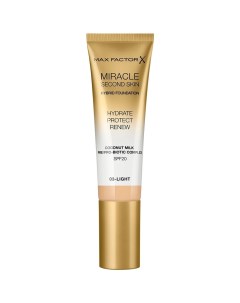 Тональный крем Miracle Second Skin 003 Light Max factor