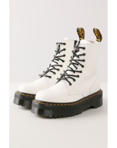 Кожаные ботинки на массивной подошве Dr. martens