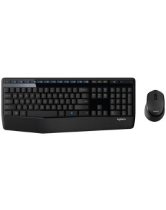 Клавиатура и мышь Logitech MK345 Черная