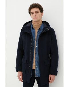 Технологичное утепленное мужское пальто с шерстью Finn flare