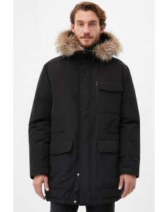 Пуховое пальто мужское с мехом Finn flare