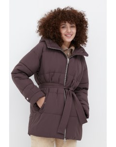 Утепленная куртка женская с поясом на талии Finn flare