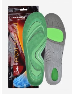 Стельки спортивные анатомические FOOT SUPPORT Зеленый Tarrago