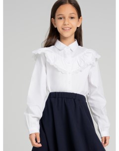 Блузка текстильная для девочек School by playtoday