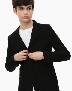 Чёрный пиджак Comfort для мальчика Gloria jeans