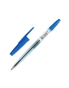 Ручка шариковая масляная Офис СИНЯЯ корпус тонированный синий узел 1 2 мм линия письма 1 мм ОФ999 20 Стамм