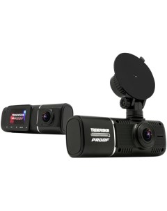Видеорегистратор автомобильный Proof PRO TVPP 2 камеры 1920 1080 30 к с G сенсор HDR microSD до 128G Trendvision