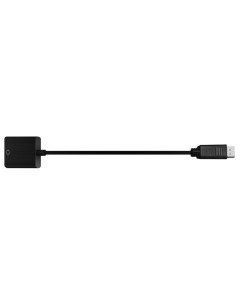 Переходник BXP A HDMI DP 02 с кабелем HDMI DisplayPort 19F 20M длина кабеля 15см черный Bion