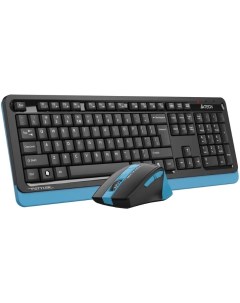 Клавиатура и мышь FG1035 NAVY клав черный синий Мышь 1919532 A4tech