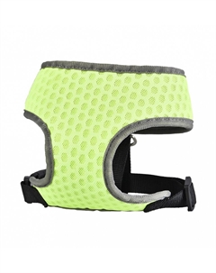 Шлейка для собак Dots L (обхват шеи 40см, обхват груди 52-70см) салатовая Foxie