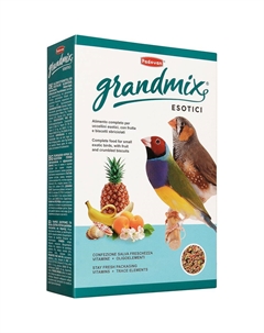 Корм для птиц Grandmix основной для экзотических птиц 1кг Padovan