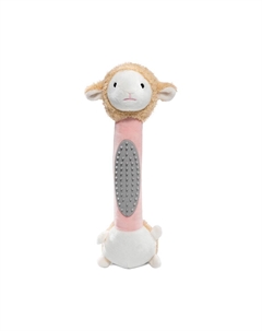 Игрушка для собак мягкая Овечка с тренажером для зубов, 275мм Триол