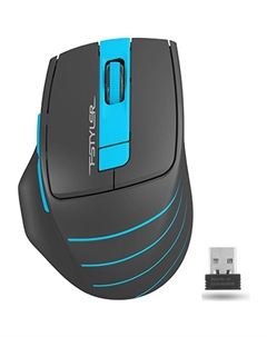 Мышь беспроводная Fstyler FG30 Grey/Blue Wireless A4tech