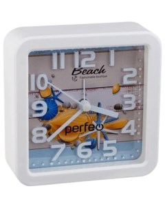 Квадратные часы будильник Perfeo