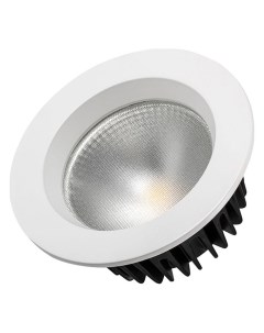 Встраиваемый светодиодный светильник LTD 105WH Frost 9W Warm White 110deg 021067 Arlight