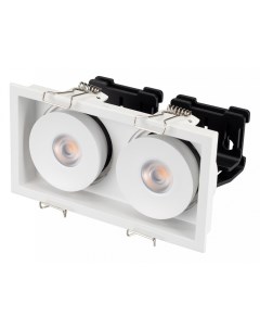 Встраиваемый светодиодный светильник CL Simple S148x80 2x9W Warm3000 026876 Arlight