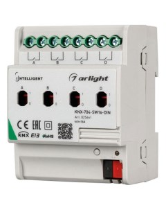 Релейный модуль KNX 704 SW16 DIN 025661 Arlight