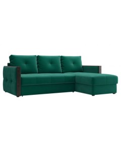 Угловой диван Эгида 93 160 см Пружинный блок Двуспальные Диван кровать Зеленый 222 Малогабаритные Первый мебельный