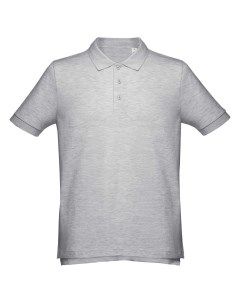 Рубашка поло мужская Adam серый меланж размер XXL No name
