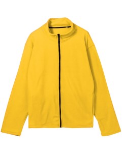 Куртка флисовая унисекс Manakin желтая размер M L No name