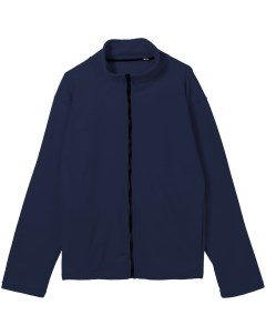 Куртка флисовая унисекс Manakin темно синяя размер XL XXL No name