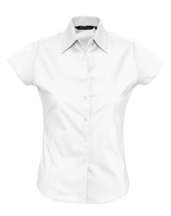 Рубашка женская с коротким рукавом Excess белая размер XXL No name