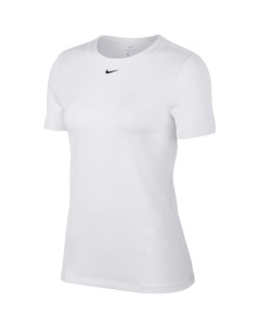 Женская футболка Женская футболка Pro Short Sleeve Mesh Training Top Nike