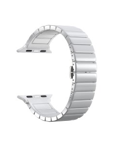 Ремешок Band Ceramic для Apple Watch 38 40 mm керамический белый Deppa