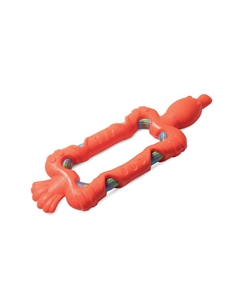 Игрушка для собак Aqua Утка с плетеной веревкой, термопластичная резина 300мм Триол