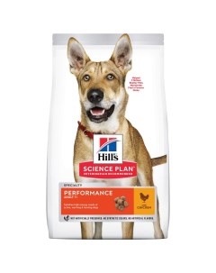 Science Plan Performance Сухой корм для взрослых собак для поддержания жизненной энергии и иммунитет Hill`s