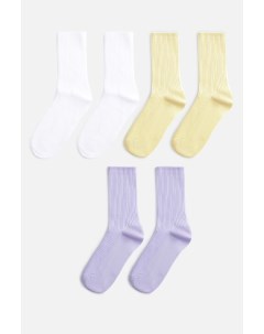 Набор носков высоких цветных из вискозы 3 пары Befree