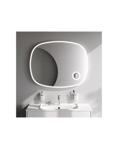 M8FMOX1003SA Зеркало с контурной LED подсветкой ИК сенсором и косметическим зеркалом 100 см Am.pm.