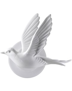 Настенный светильник птички  белый гипс IP20 LED 3W HIGHTECH (левый) Odeon light