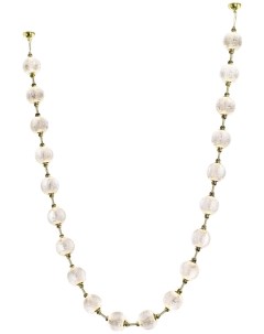 Подвесной светильник из бусин  золотой/прозрачный/металл/акрил LED 80W Odeon light