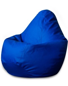 Кресло мешок Груша Фьюжн Синее XL Классический Dreambag