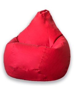 Кресло мешок Груша Фьюжн Красное 3XL Классический Dreambag