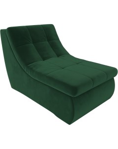Модуль Холидей кресло велюр зеленый 101911 Лига диванов