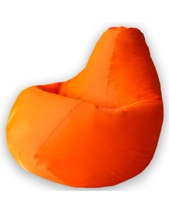 Кресло мешок Груша Фьюжн Оранжевое L Классический Dreambag