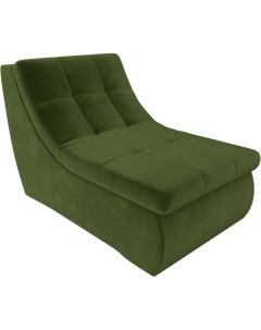 Модуль Холидей кресло микровельвет зеленый 101917 Лига диванов