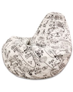 Кресло мешок Груша Раскраска 3XL Классический Dreambag