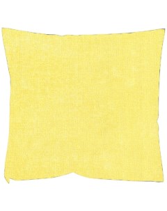 Декоративная подушка Желтый Микровельвет Dreambag