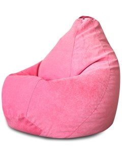 Кресло мешок Груша Розовый Микровельвет XL Классический Dreambag
