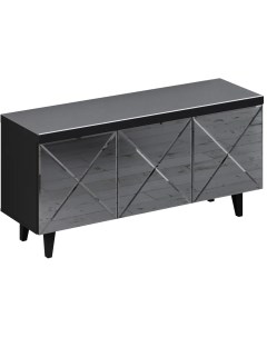 Тумба Kristal ОГОГО 331037 (черный) Огого обстановочка!