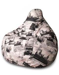 Кресло мешок Груша Лондон 2XL Классический Dreambag