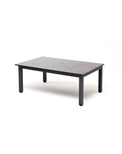 Журнальный столик из HPL 95х60 H40 каркас серый графит цвет столешницы серый гранит 4sis