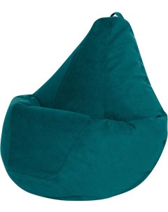Кресло мешок Груша Нефритовый Велюр 2XL Классический Dreambag