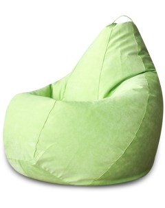 Кресло мешок Груша Салатовый Микровельвет 2XL Классический Dreambag