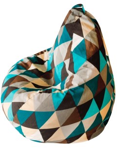 Детское кресло мешок Изумруд L Классический Dreambag